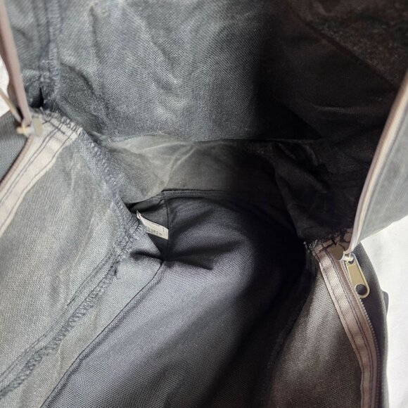 Vintage Gamma Phi Beta American Apparel Black Backpack School College Casual - Picture 8 of 12